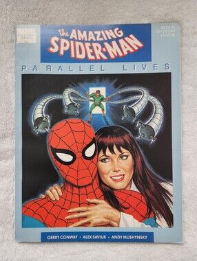 ​The Amazing Spider-Man Parallel Lives 1989 Marvel Graphic Novel Vintage Comic